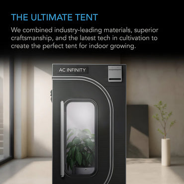 AC Infinity Cloudlab 642 Advance Grow Tent 4x2 | 2000D Mylar