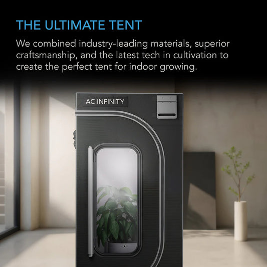 AC Infinity Cloudlab 866 Advance Grow Tent 5x5 | 2000D Mylar