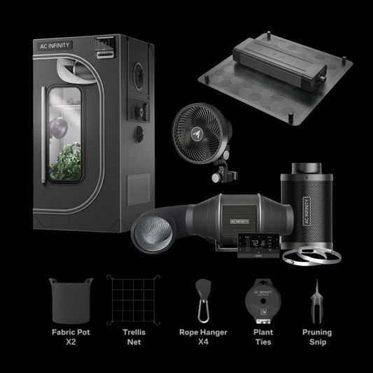 AC Infinity 2x2 Complete Grow Tent Kit with AI Hub