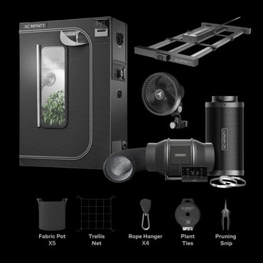 AC Infinity 4x2 Complete Grow Tent Kit with AI Hub