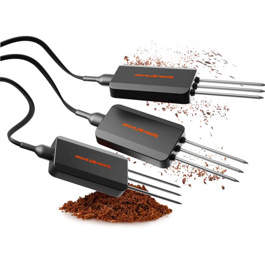Spider Farmer GGS 3-in-1 Soil Sensor Pro 3-Pack | Moisture & pH