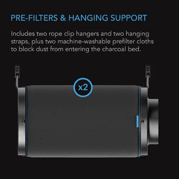 AC Infinity 4-Inch Carbon Filter | Premium Charcoal