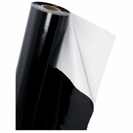 Black & White Reflective Mylar Sheeting | Dual-Layer Heavy Duty Light-Proof Poly Film – High-Performance Panda Film for Grow Room Walls & Greenhouse Light Management