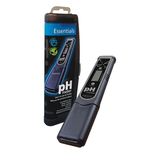 ESSENTIALS pH Meter | Water & Shock Resistant Tester