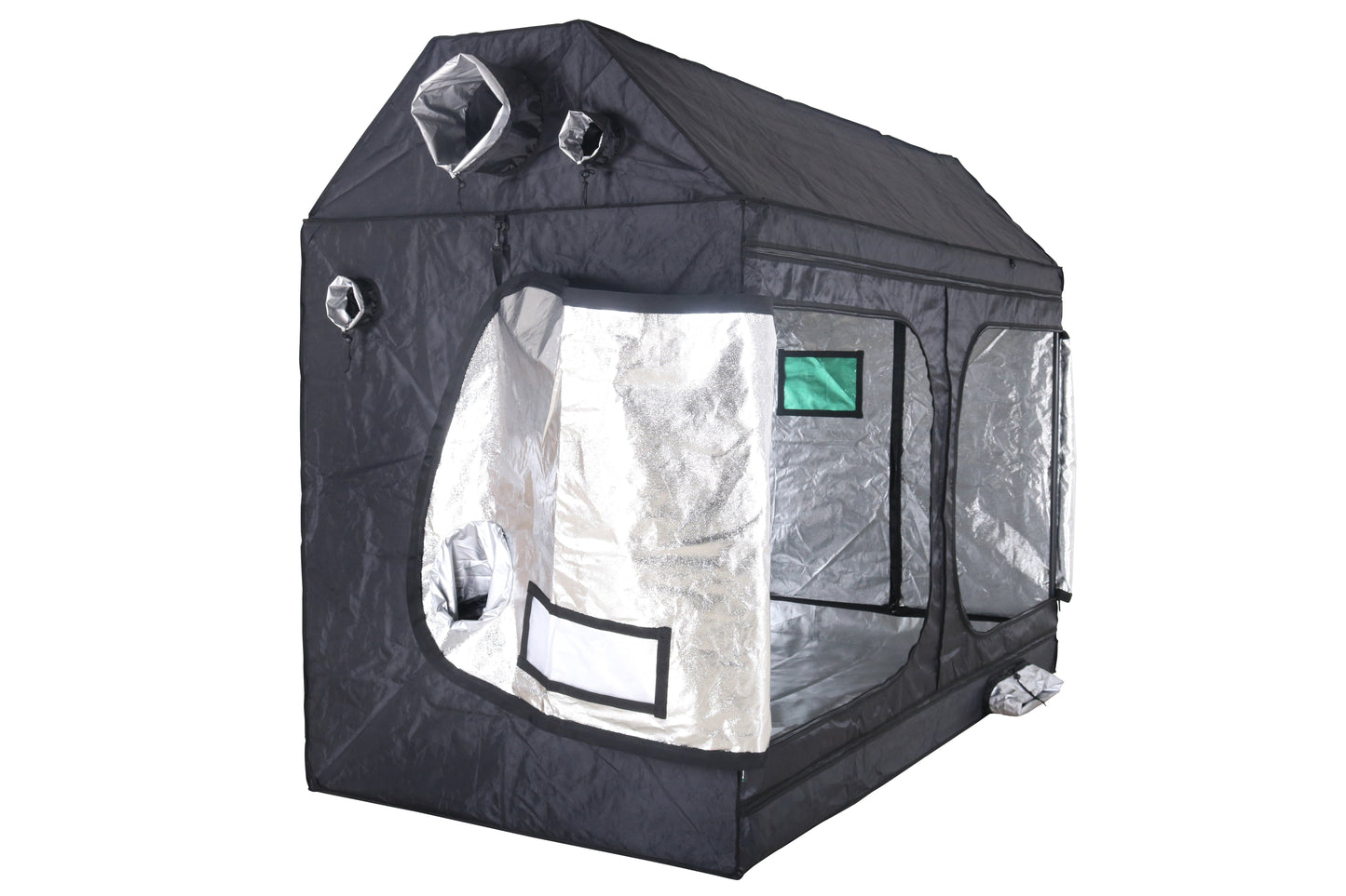 BudBox Pro XL-R Loft Grow Tent | 120x120x180cm Pitched Roof Attic Solution