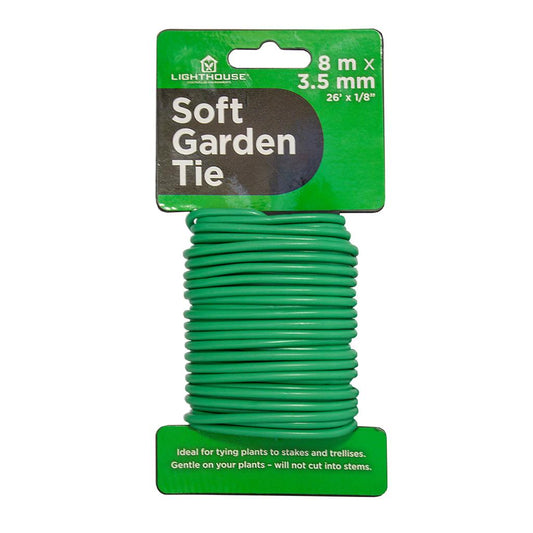 LightHouse Garden Soft Tie | 3.5mm x 8m Plant Twist Tie