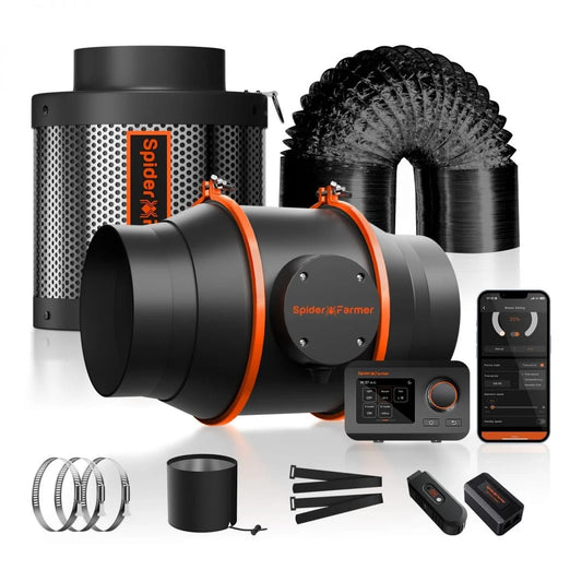 Spider Farmer 6" Filter Kit | 402 CFM Smart Fan