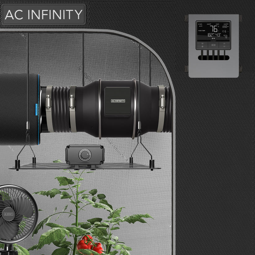 AC Infinity Cloudline Pro T4 | 4 Inch Inline EC Fan
