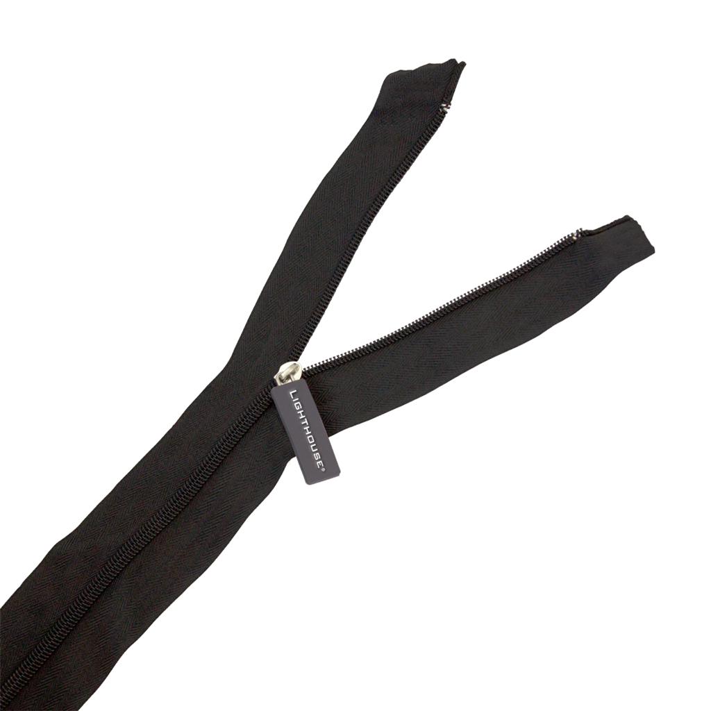 LightHouse Hydroponic Peel and Stick Zipper | Wide Grow Tent Door