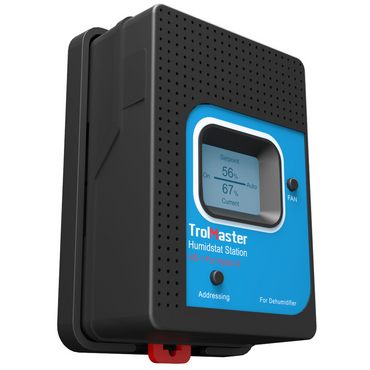 TrolMaster Humidistat Station (HS-1) | Professional Low-Volt Dehumidifier Control (Quest)