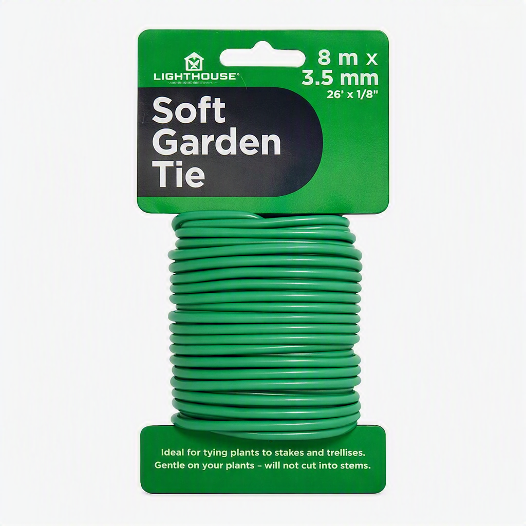 LightHouse Garden Soft Tie | 3.5mm x 8m Plant Twist Tie