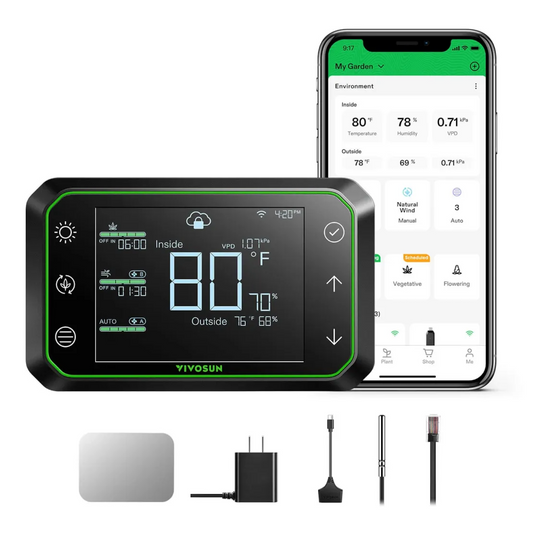 VIVOSUN GrowHub Controller E42A+ Smart WiFi Grow Tent Environment Controller