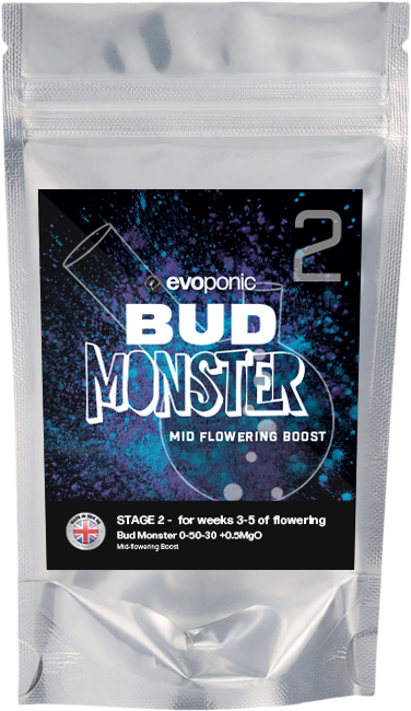 Evoponic Bud Monster | High-Strength Mid-Flowering PK Powder