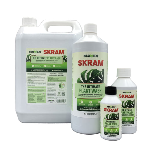 Skram Plant Wash | Natural Pest & Biofilm Remover