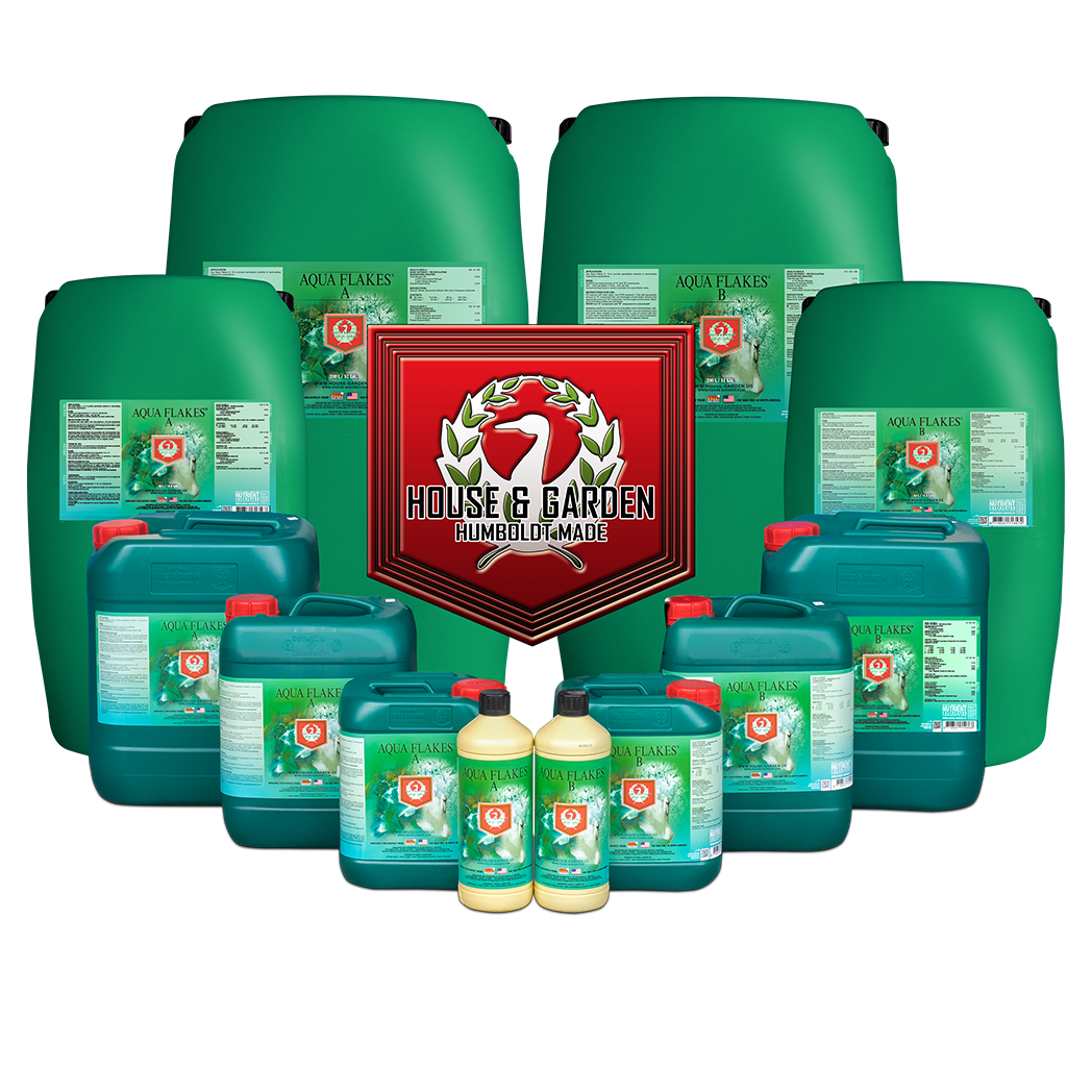 House & Garden Aqua Flakes | Premium Base Nutrient for Hydroponics