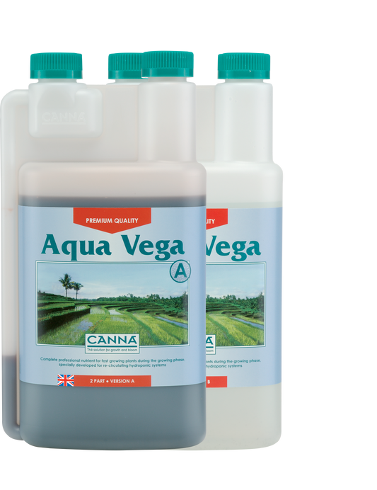 CANNA Aqua Vega A&B | Professional Nutrient for Recirculating Hydroponics