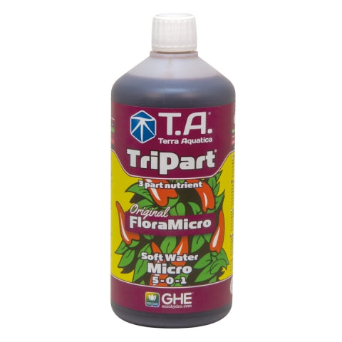 Terra Aquatica TriPart Micro | GHE Hydroponic Nutrient
