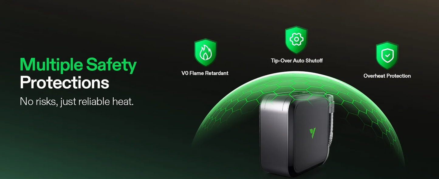 VIVOSUN AeroFlux Smart Grow Tent Heater with VPD Control