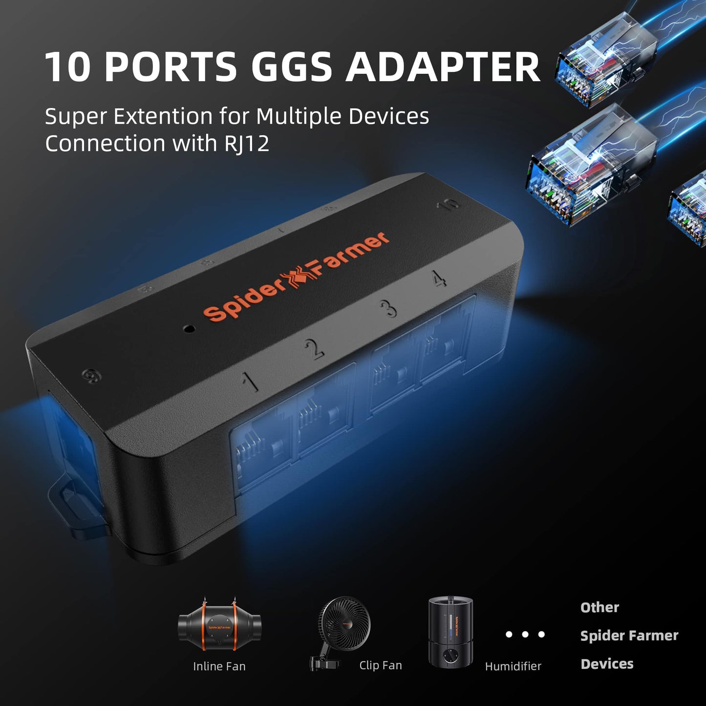 Spider Farmer GGS Climate Controller | WiFi Smart Grow
