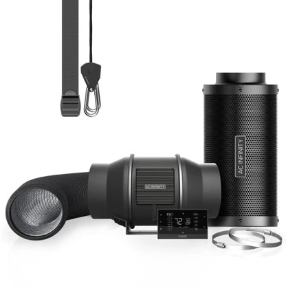 AC Infinity 6" Grow Kit | AI Controller & Inline Fan