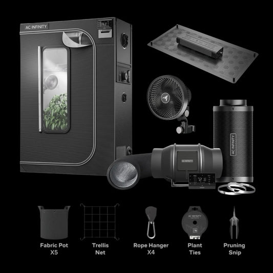 AC Infinity 4x2 Complete Grow Tent Kit with AI Hub