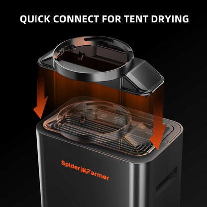Spider Farmer Dehumidifier 32 Pint | RJ12 Cable + Drain Hose