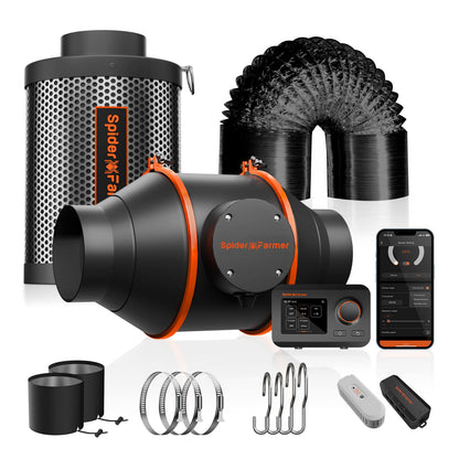 Spider Farmer G3000 Smart LED Grow Tent Kit | 90x90x180cm