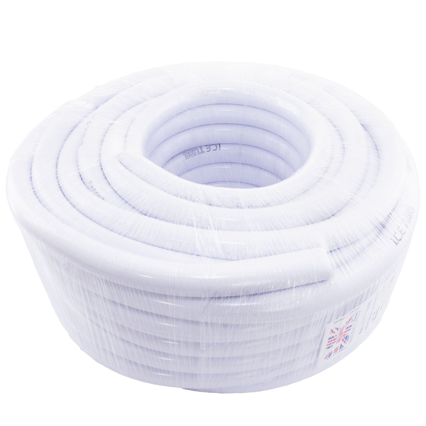 Ice Tube Highly Reflective White PVC Irrigation Hose | 6mm, 13mm, 19mm, 25mm Food-Grade Hydroponic Piping