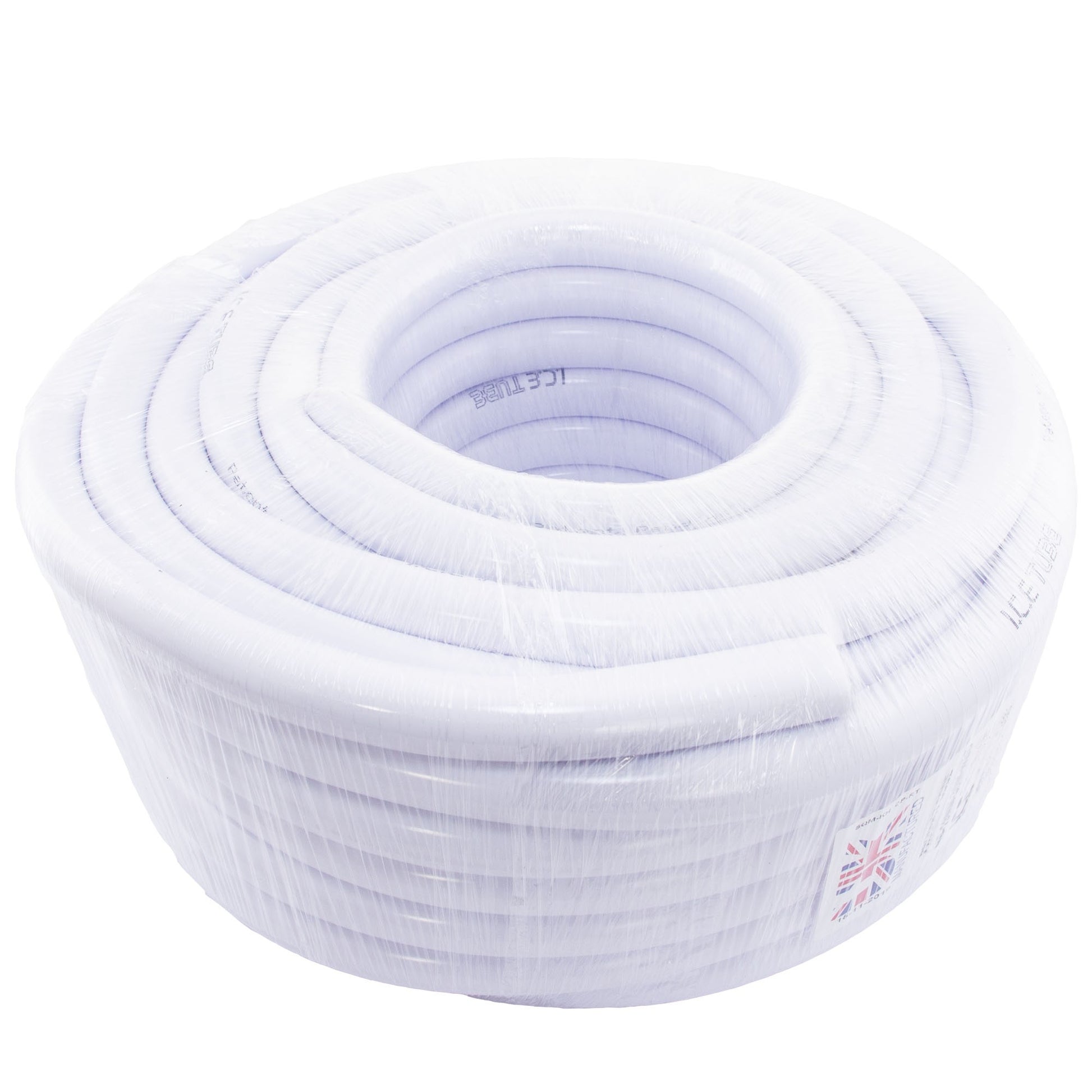 Ice Tube Highly Reflective White PVC Irrigation Hose | 6mm, 13mm, 19mm, 25mm Food-Grade Hydroponic Piping