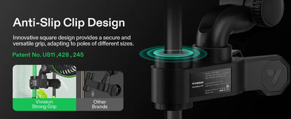 Vivosun AeroWave Smart Oscillating Clip Fan | E6 & E9 EC Motor Series