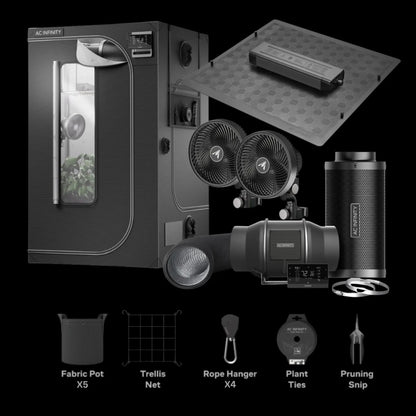 AC Infinity 4x4 AI Grow System Kit | 120x120x200cm