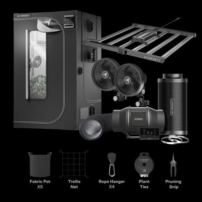 AC Infinity 4x4 AI Grow System Kit | 120x120x200cm