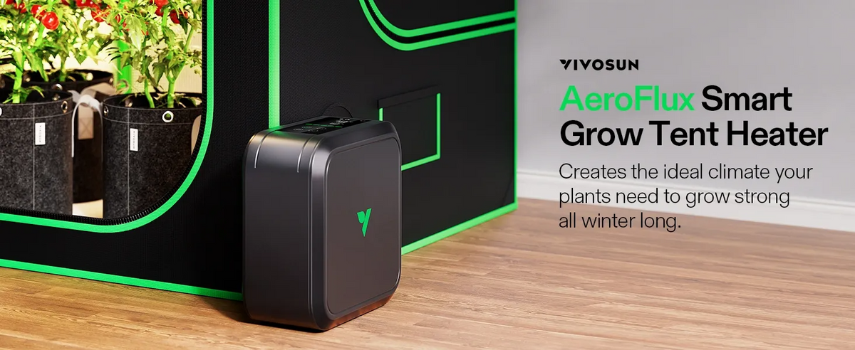 VIVOSUN AeroFlux Smart Grow Tent Heater with VPD Control