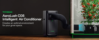 VIVOSUN AeroLush C08 Intelligent Air Conditioner with Climate Sensor Probe