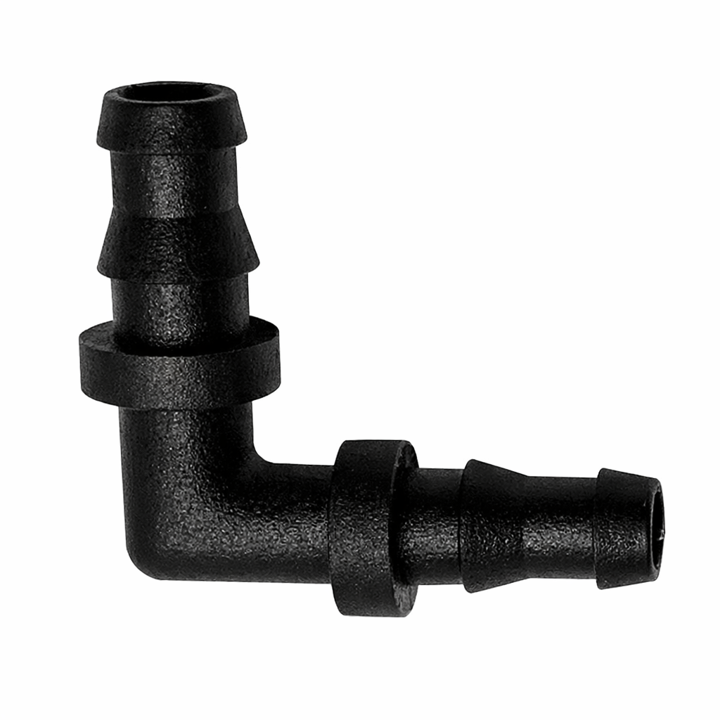Premium Multi-Size Double Barb Elbow Connectors