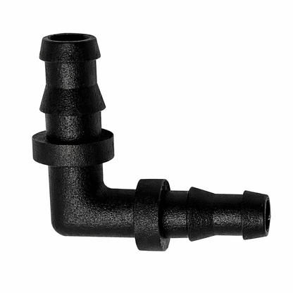 Premium Multi-Size Double Barb Elbow Connectors