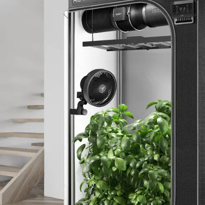ac infinity cloud s6 fan in grow tent use