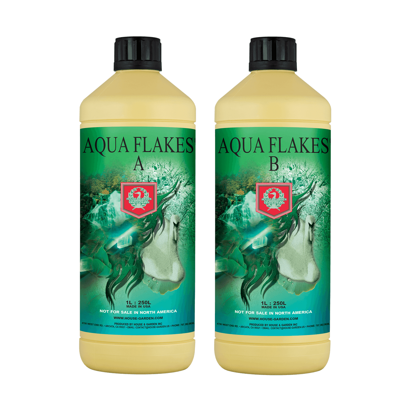 House & Garden Aqua Flakes | Premium Base Nutrient for Hydroponics