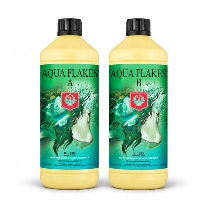 House & Garden Aqua Flakes A&B | Recirculating Hydroponic Nutrients