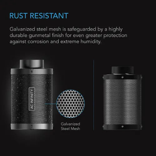 AC Infinity 10-Inch Carbon Filter | Premium Charcoal