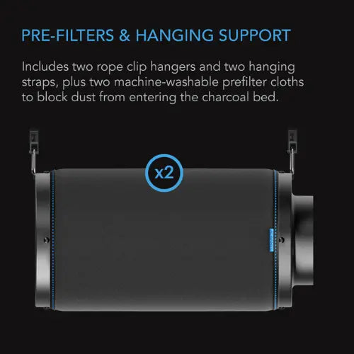 AC Infinity 10-Inch Carbon Filter | Premium Charcoal