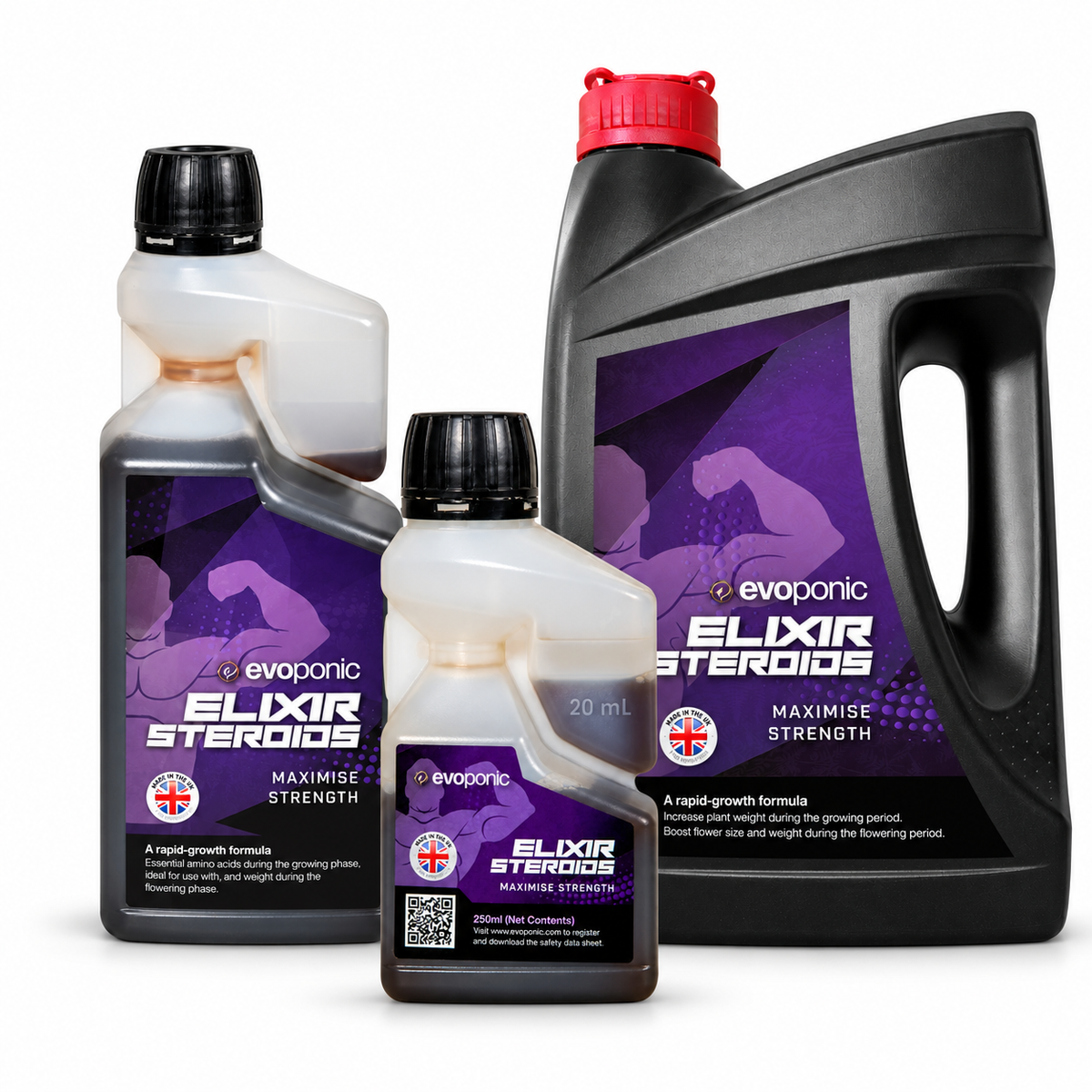 Evoponic Elixir Steroids | Plant Biostimulant