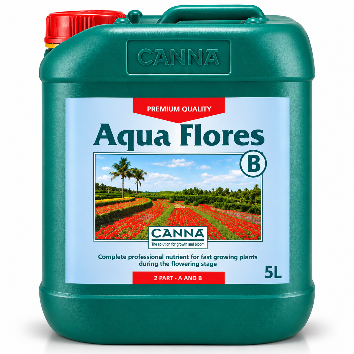 CANNA Aqua Flores A&B – Recirculating Hydroponic Bloom Nutrient