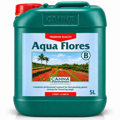 CANNA Aqua Flores A&B – Recirculating Hydroponic Bloom Nutrient