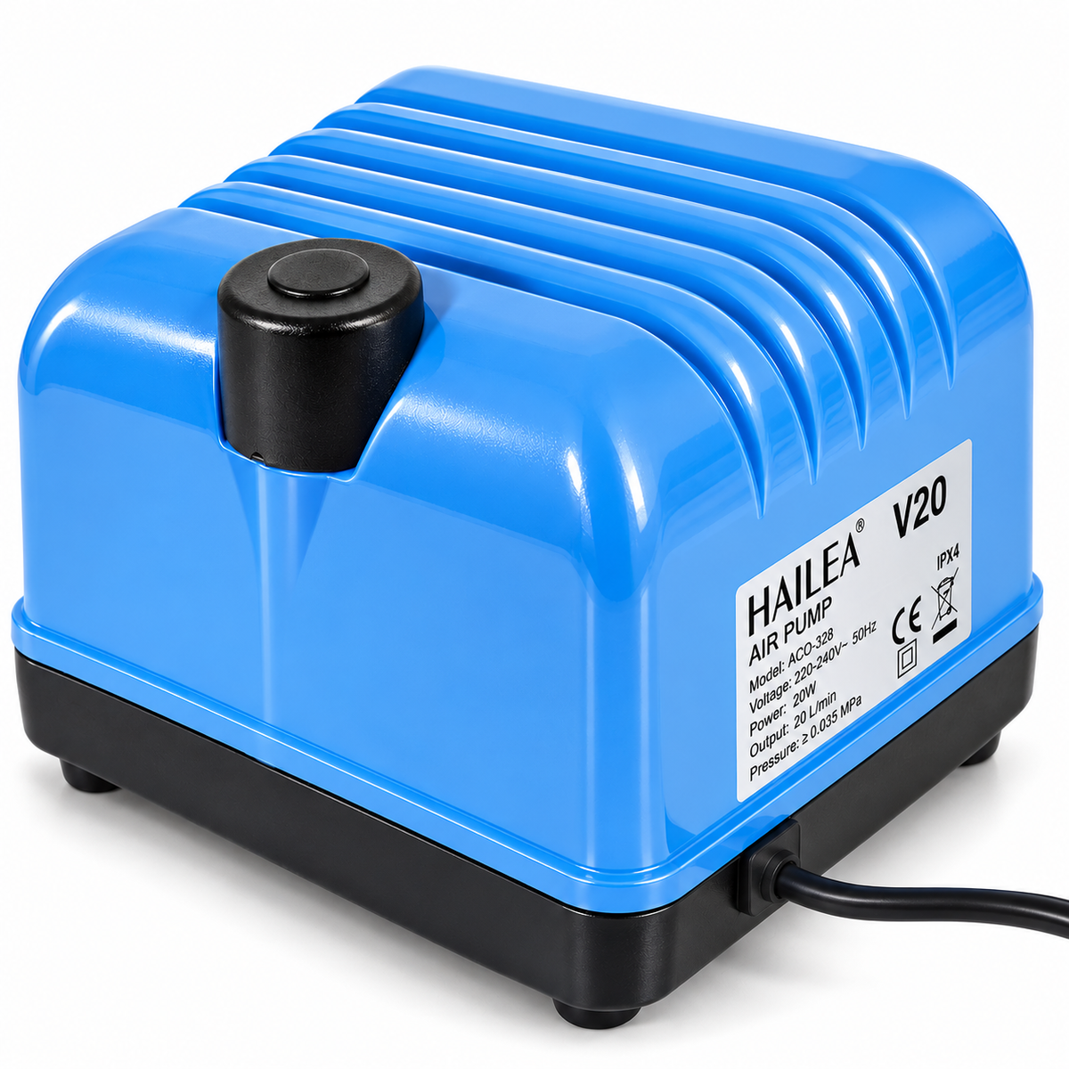 Hailea V-Series Air Pumps – V10, V20 & V30