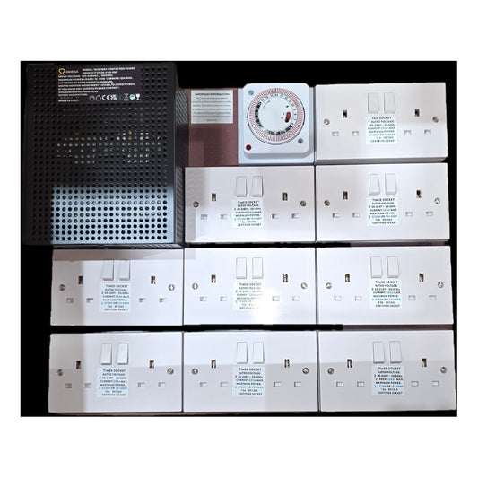 16+2 Way Heavy-Duty Double Contactor Board CE|Approved