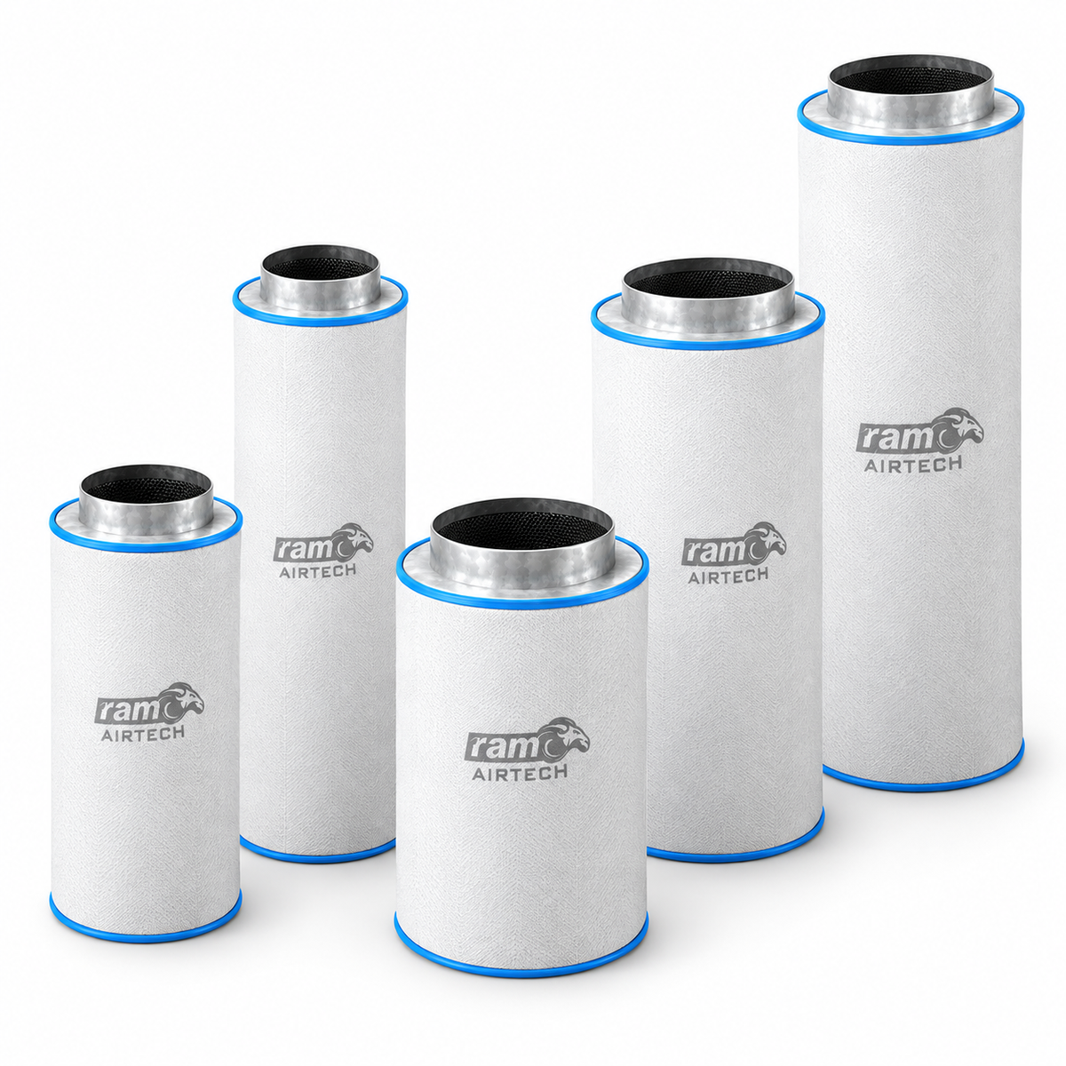 RAM AirTECH HEAVY Carbon Filter – 10″ & 12″ Options