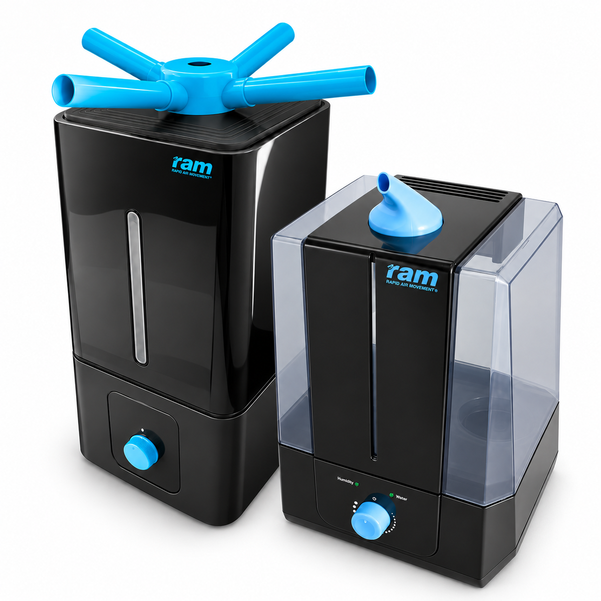 RAM Ultrasonic Humidifier – 5L & 13L Tank Options