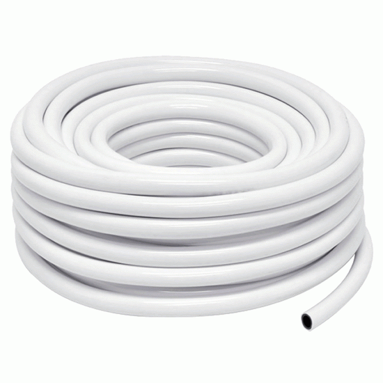 Ice Tube Highly Reflective White PVC Irrigation Hose | 6mm, 13mm, 19mm, 25mm Food-Grade Hydroponic Piping
