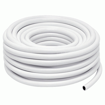 Ice Tube Highly Reflective White PVC Irrigation Hose | 6mm, 13mm, 19mm, 25mm Food-Grade Hydroponic Piping